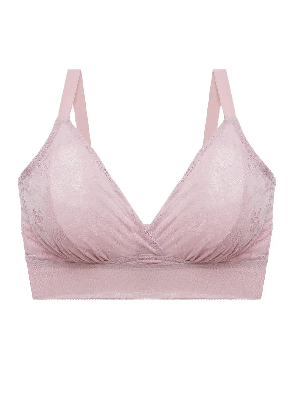 Bra with a memory foam cup for a customized fit​ Curvy Bralette