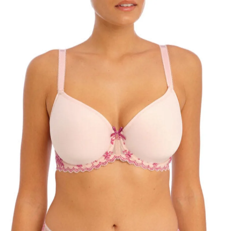 Bra with a push - up memory foam cup for enhanced cleavage Offbeat Decadence Uw Moulded Spacer Bra AA402510 - Vintage Rose Bra with a push - up memory foam cup for enhanced cleavage Offbeat Decadence Uw Moulded Spacer Bra AA402510 - Vintage Rose