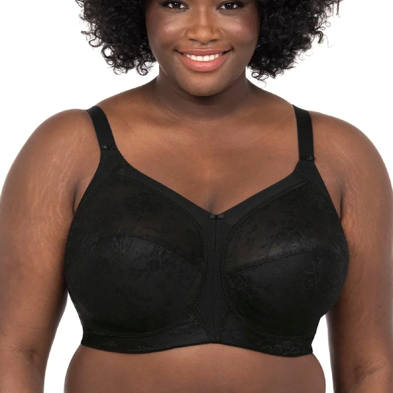 Bra with a foam - lined cup for a more structured shape​ Verity Non Wired Bra GD700218 - Black