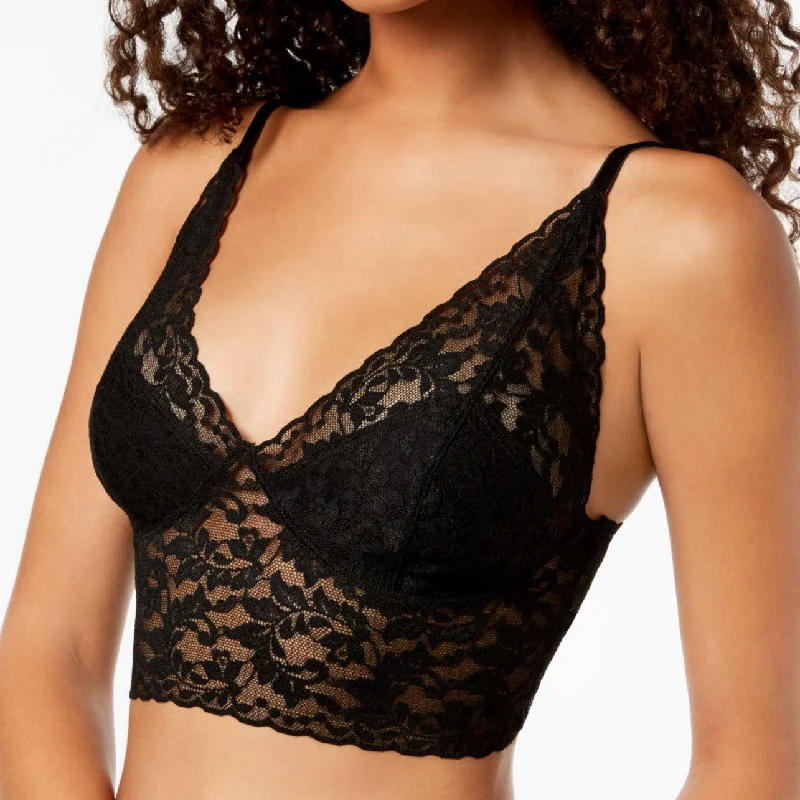 Wireless bras for ultimate comfort and freedom HANKY PANKY 9K7272 V-NECK RETRO LACE BRALETTE Wireless bras for ultimate comfort and freedom HANKY PANKY 9K7272 V-NECK RETRO LACE BRALETTE