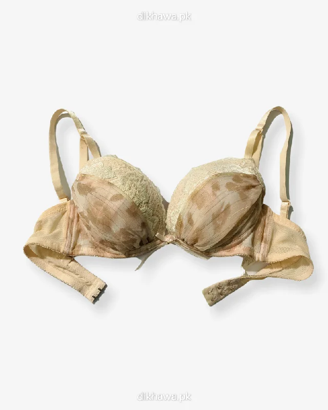 Women's bras with moisture - wicking propertiesImported Stocklot Branded Net Pushup Bra - Underwired Padded Bra - Pack of 2 Women's bras with moisture - wicking propertiesImported Stocklot Branded Net Pushup Bra - Underwired Padded Bra - Pack of 2
