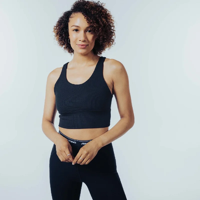 Bra with a non - padded cup for a natural feel​ Varsity Tank