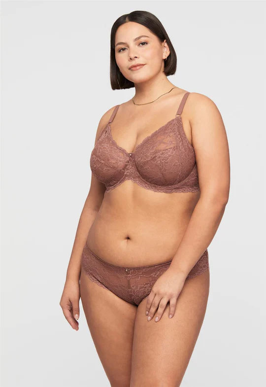 Bra with side - support panels to prevent spillage MONTELLE 9324 MUSE FULL CUP LACE BRA Bra with side - support panels to prevent spillage MONTELLE 9324 MUSE FULL CUP LACE BRA