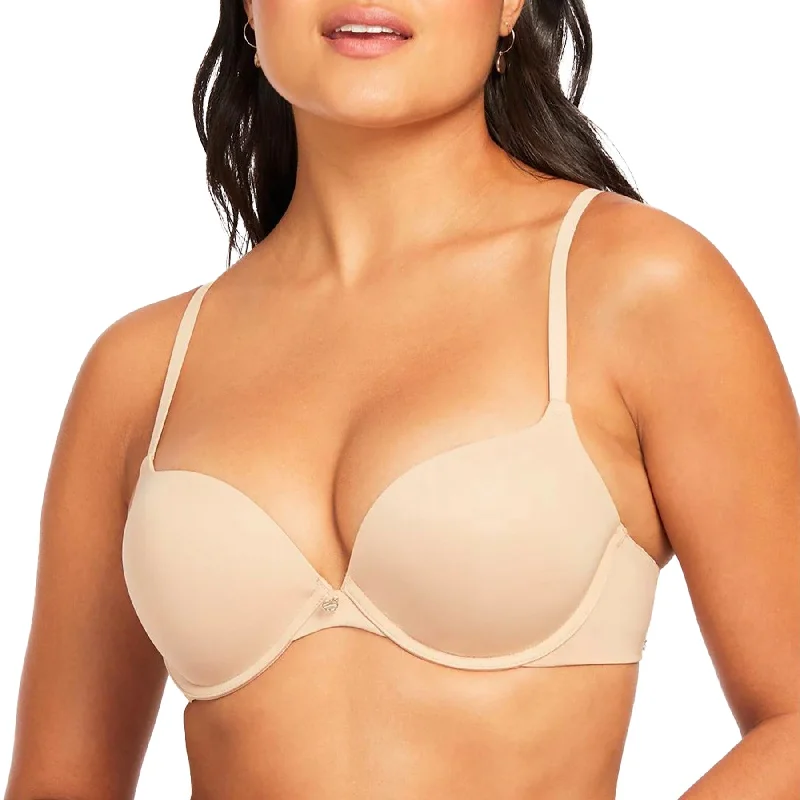 Bra with a plus - size seamless design for a smooth look Allure Light Push-Up Bra 9316 - Sand Bra with a plus - size seamless design for a smooth look Allure Light Push-Up Bra 9316 - Sand
