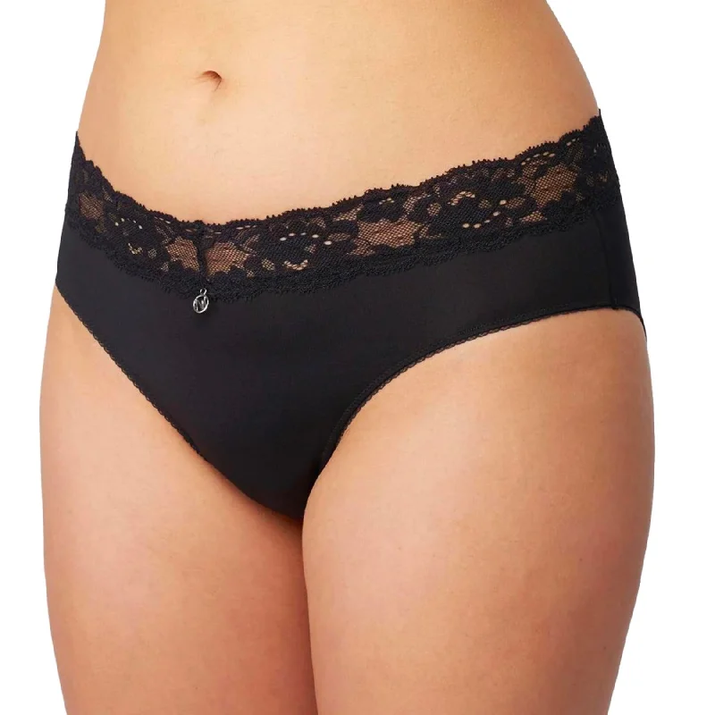 Bra with adjustable hooks for a customized fit​ Essentials Brief 9004 - Black