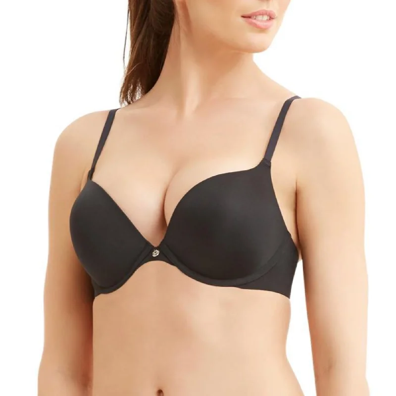 Bra with a plus - size seamless design for a smooth look​ Prodigy Ultimate Push-Up Bra 9315 - Black