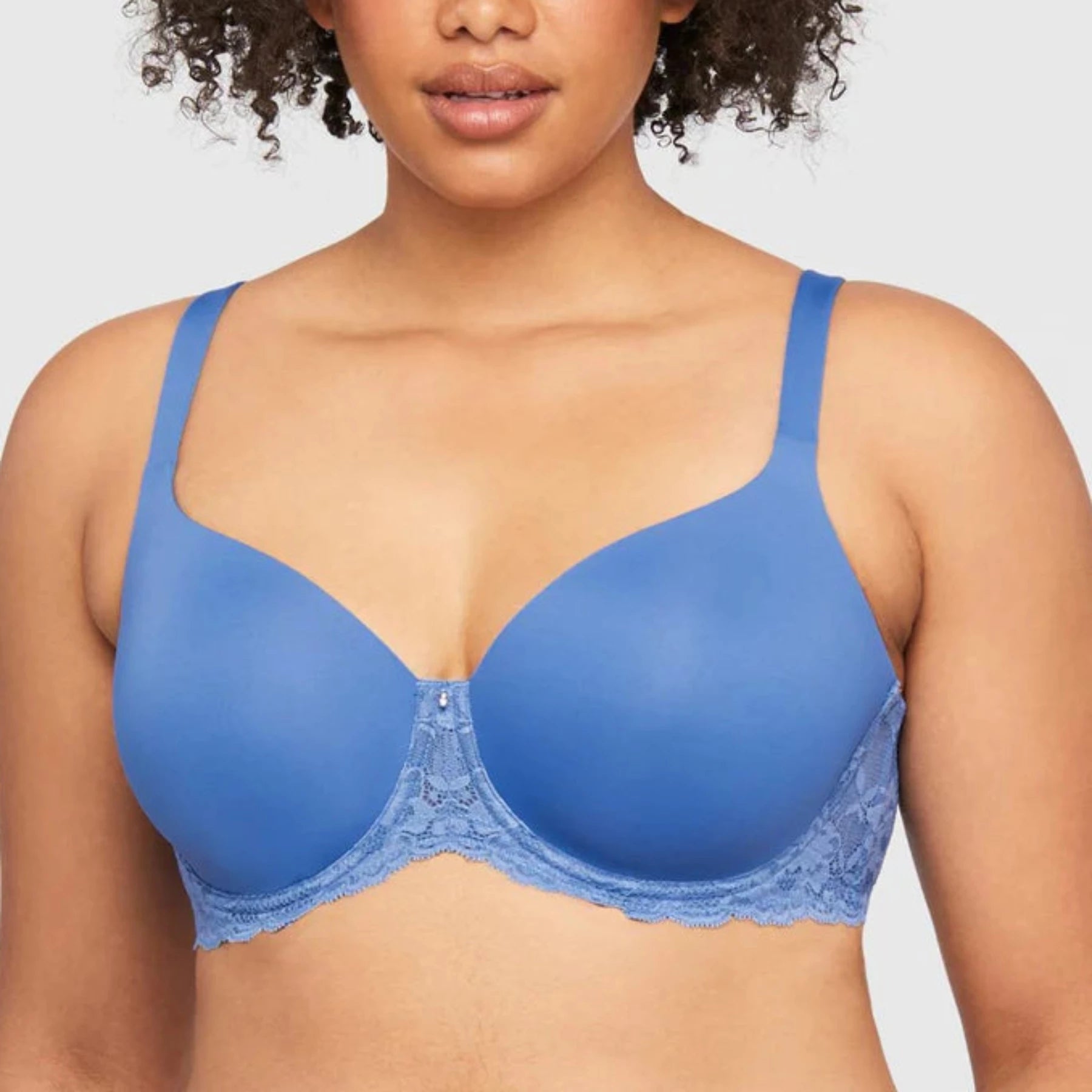 Bra with a lace - lined cup for a feminine and elegant look​ Pure Plus Full Cup T-Shirt Bra 9320 - Riviera