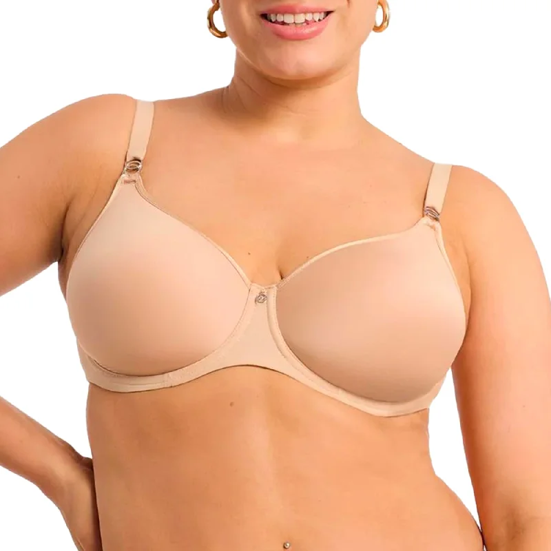 Bra with a plus - size customized fit option for a perfect fit Sublime Spacer T-Shirt Bra 9321 - Sand/Sable Bra with a plus - size customized fit option for a perfect fit Sublime Spacer T-Shirt Bra 9321 - Sand/Sable