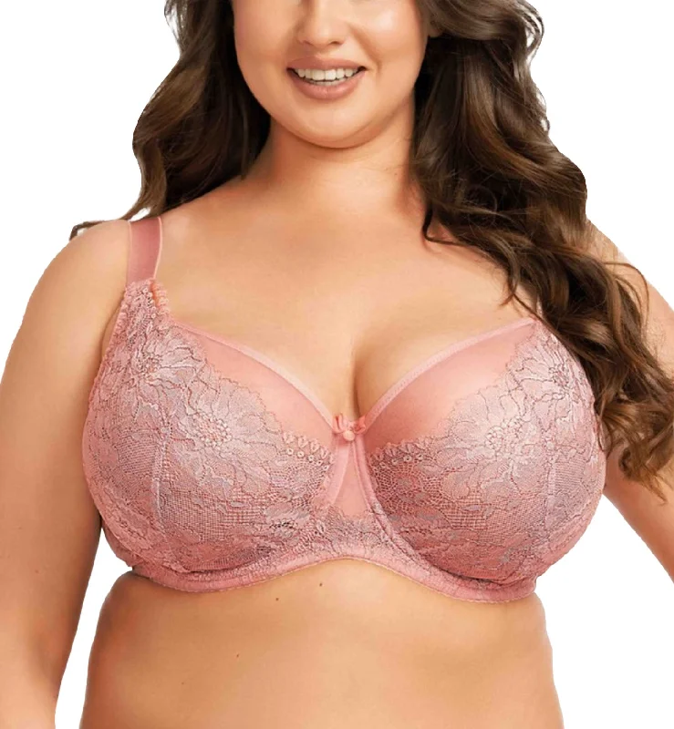 Bra with a wire - free construction for a softer feel Nessa Milena Underwire Soft Bra (N550) - Pink Bra with a wire - free construction for a softer feel Nessa Milena Underwire Soft Bra (N550) - Pink