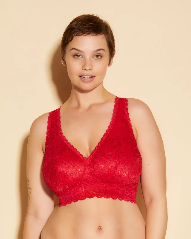 Women's bras crafted from stretchy spandexBralette Super Curvy Con Spalline Incrociate Women's bras crafted from stretchy spandexBralette Super Curvy Con Spalline Incrociate