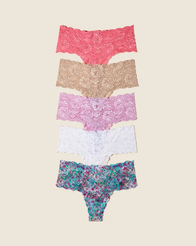 Bra with a plus - size cup for fuller figures​ Pack De 5 Tangas Comfie