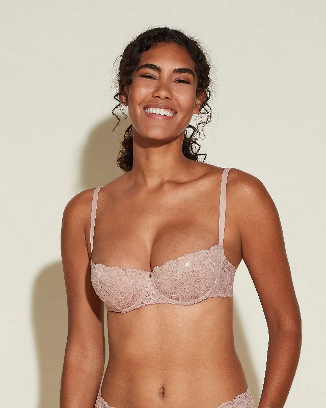 Women's floral - patterned brasSoutien-Gorge Poussoir Pushie