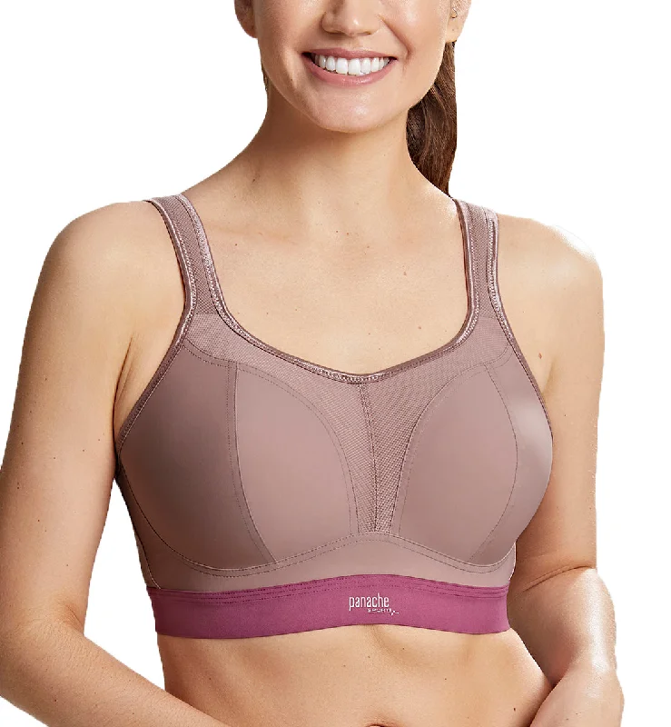 Strapless bras for wearing with strapless tops and dresses Panache Boundless Racerback Non-Wire Sports Bra (7341) - Warm Taupe Strapless bras for wearing with strapless tops and dresses Panache Boundless Racerback Non-Wire Sports Bra (7341) - Warm Taupe