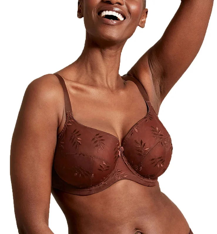Bra with a wire - free construction for a softer feel Panache Tango Underwire Balconette Bra (9071) - Nutmeg Bra with a wire - free construction for a softer feel Panache Tango Underwire Balconette Bra (9071) - Nutmeg