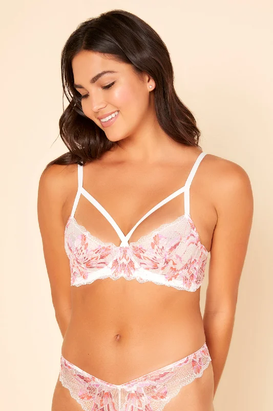 Women's bras with a neoprene componentSoutien-Gorge À Armatures Demi-Bonnet