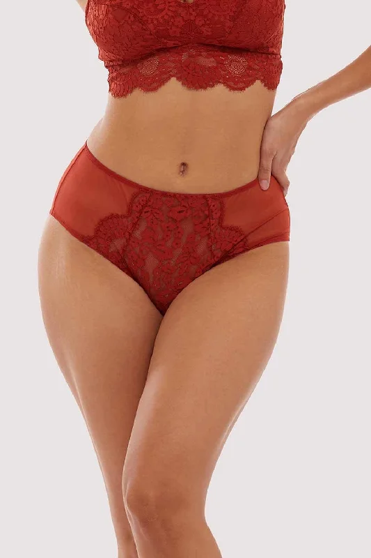 Convertible bras with adjustable straps for versatile styling​ Emma Ginger High Waisted Brief