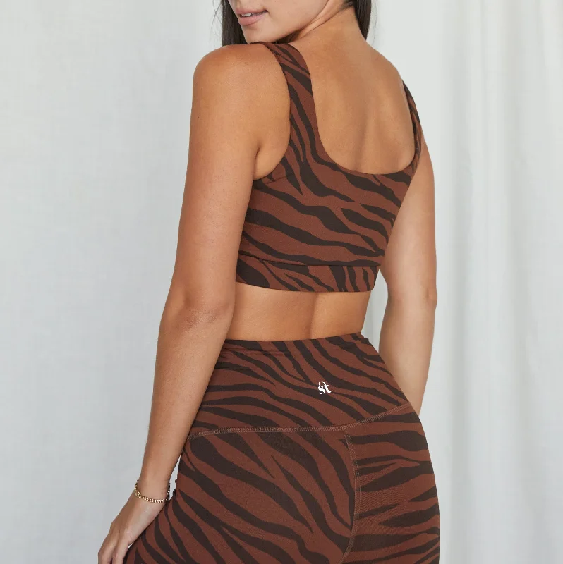 Bra with a plunge neckline for low - cut tops​ Jolie Bra - Wild Mustang