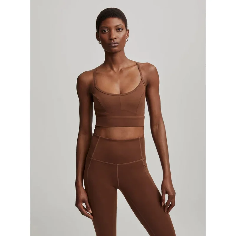 Bra with a multi - way strap system for different outfits​ Irena Bra - Cocoa Brown