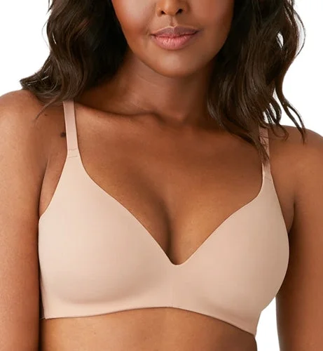Bra with a smooth fabric for a sleek and comfortable feel​ WACOAL 856339 COMFORT FIRST CONTOUR WIRE FREE BRA