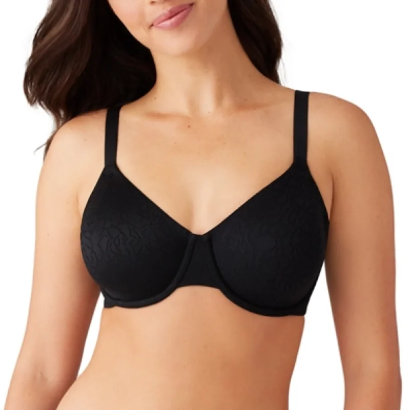 Bra with a smooth fabric for a sleek and comfortable feel​ Inside Job Underwire Bra 855345 - Black
