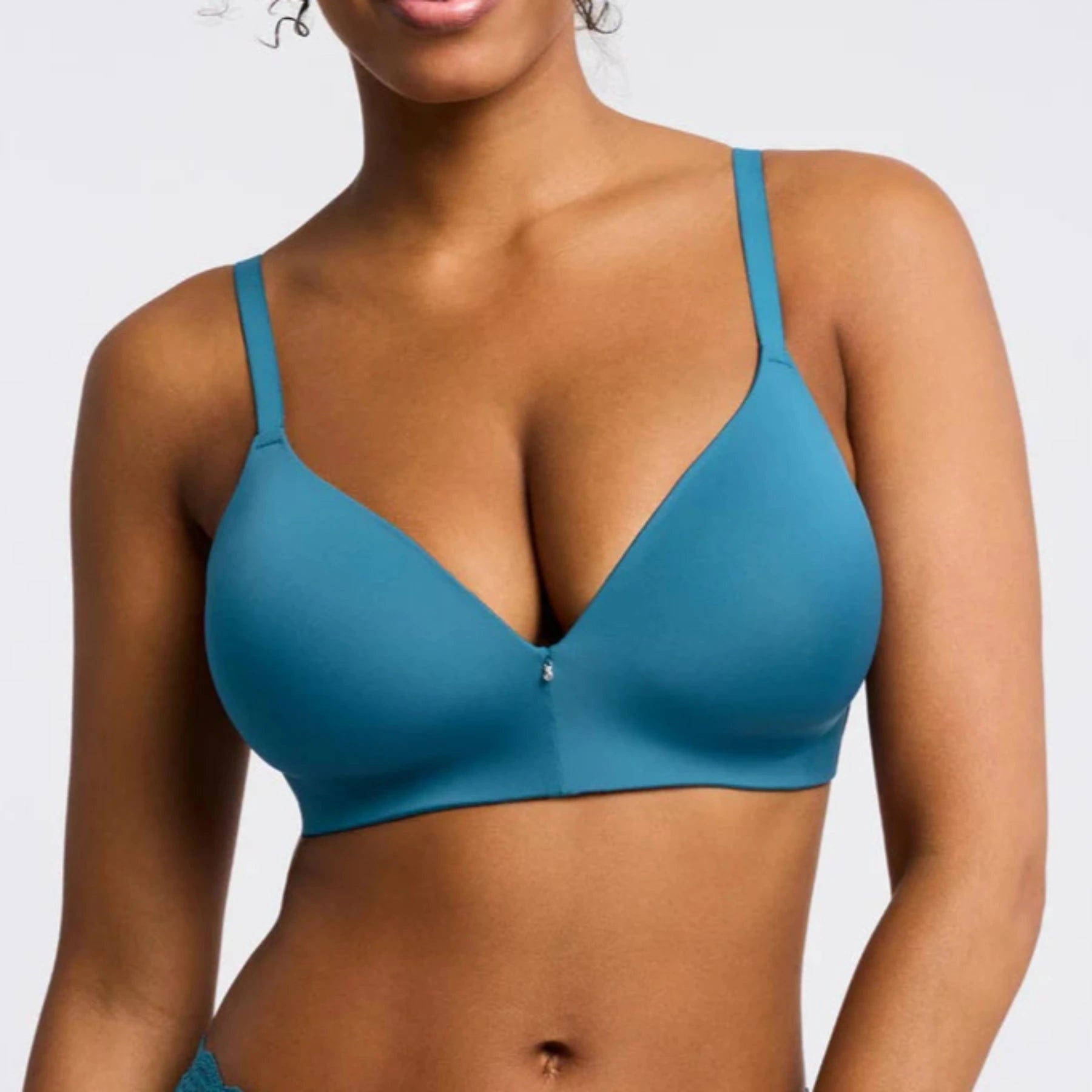 Bra with a breathable lining for a cool feel​ Wire Free T-Shirt Bra 9317 - Surf