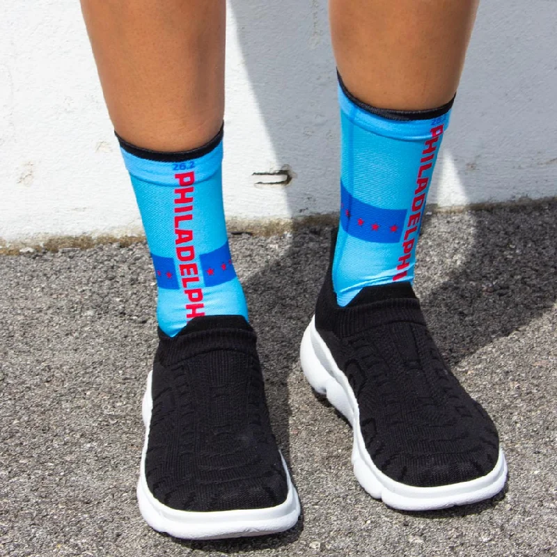 Women's nylon - reinforced socks for durabilityWomen's nylon - reinforced socks for durabilityIconic Philly Running Socks (Mini-Crew) Women's nylon - reinforced socks for durabilityWomen's nylon - reinforced socks for durabilityIconic Philly Running Socks (Mini-Crew)