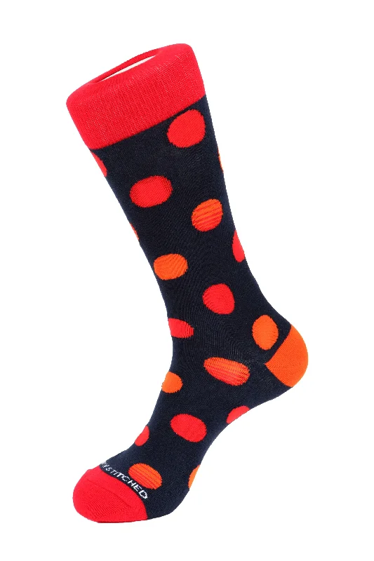 Women's over - the - calf socks with a stripe designWomen's over - the - calf socks with a stripe designSunset Polka Dot Sock Women's over - the - calf socks with a stripe designWomen's over - the - calf socks with a stripe designSunset Polka Dot Sock