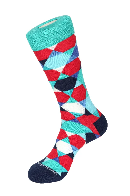 Blue Red White