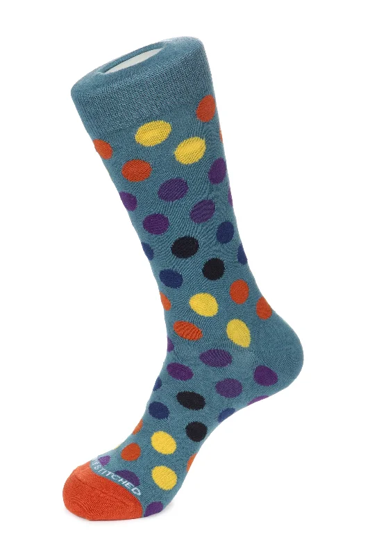Women's crew socks with a polka - dot printWomen's crew socks with a polka - dot printBig Dot Sock Women's crew socks with a polka - dot printWomen's crew socks with a polka - dot printBig Dot Sock