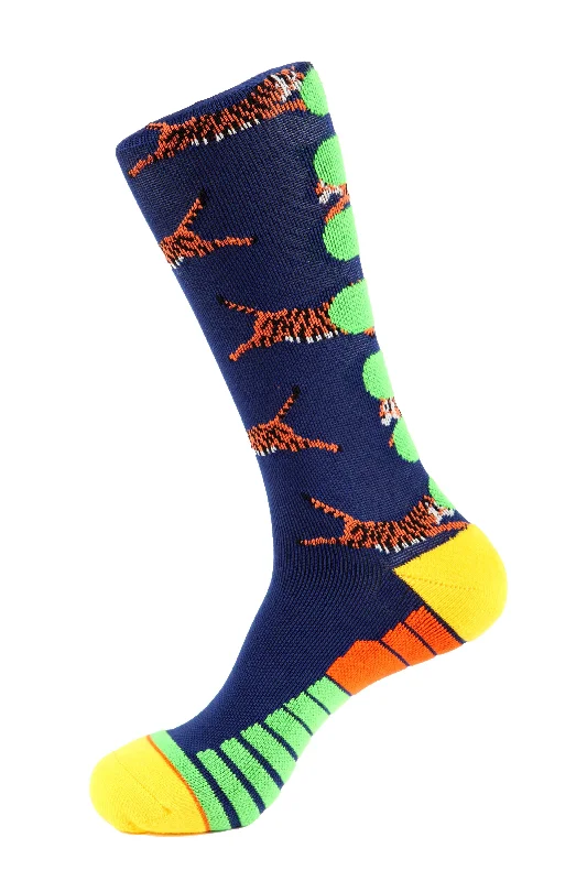 Women's over - the - calf socks with a stripe designWomen's over - the - calf socks with a stripe designTiger Athletic Socks Women's over - the - calf socks with a stripe designWomen's over - the - calf socks with a stripe designTiger Athletic Socks